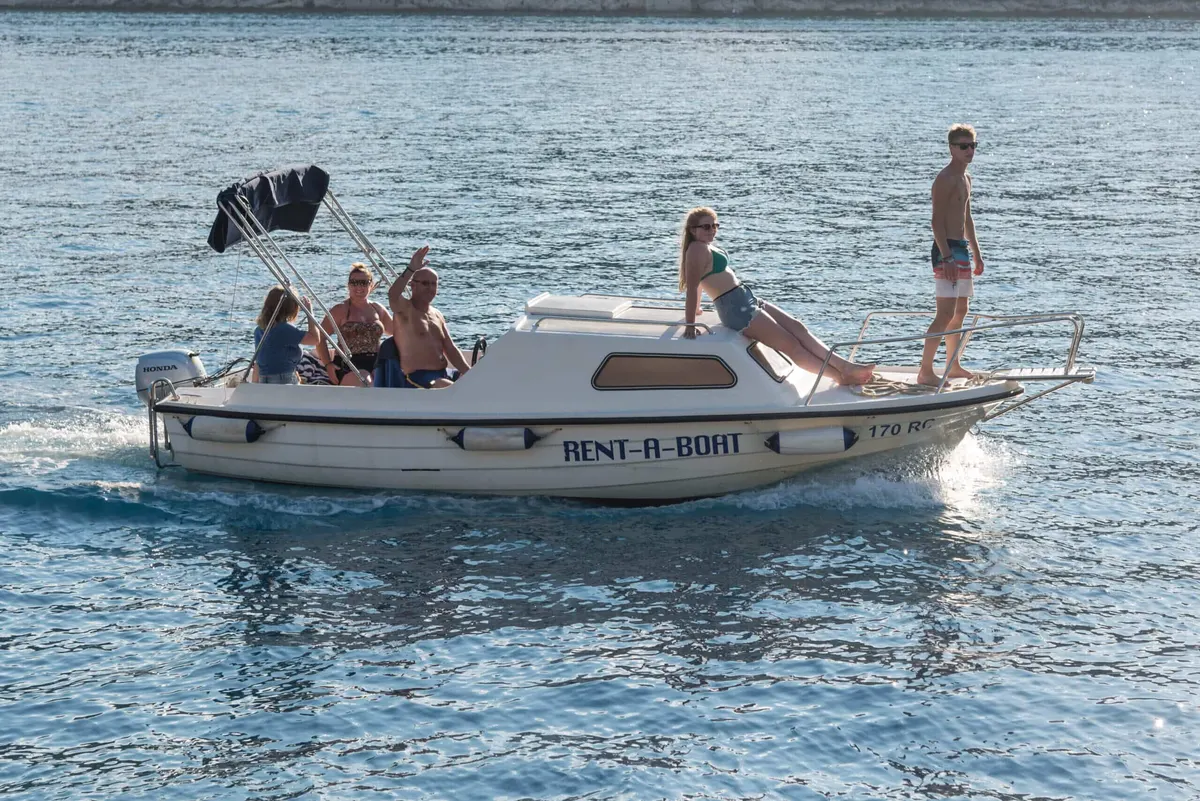 Dalmatinka — 20 HP no-licence boat.